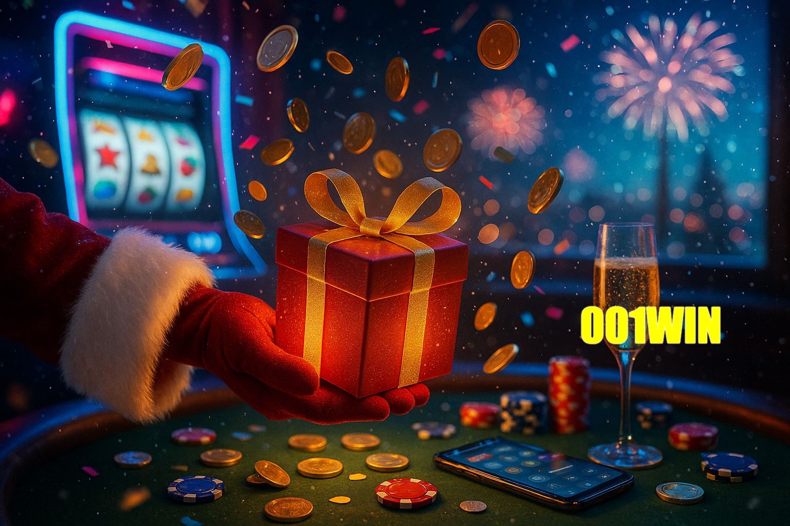 Promoções de Ano Novo no 001WIN